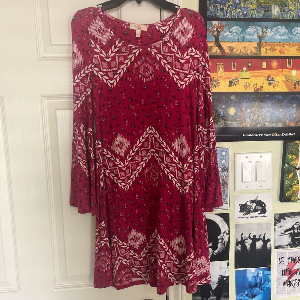 GBgirls Aztec print children’s dress